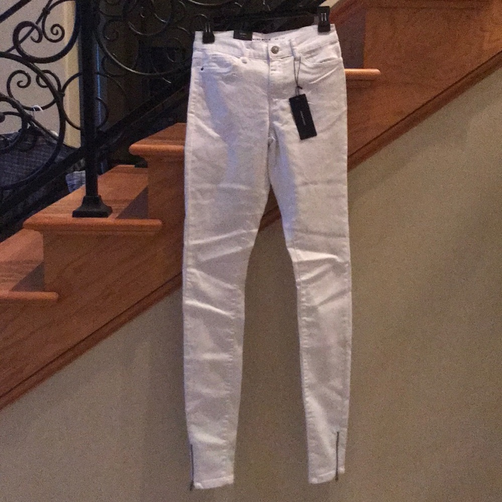 Vero Moda jeans size XS/L36 white style 7 slim NWT